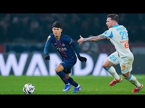 Dro Fernandez First Debut For PSG VS Olympique Marseille