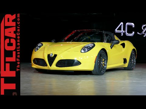 2016 Alfa Romeo 4C Spider: Almost Everything You Ever Wanted to Know