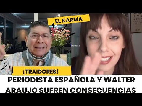 Spanish journalist Elena Berberena suffers from Nayib Bukele's curse, just like Walter Araujo's.