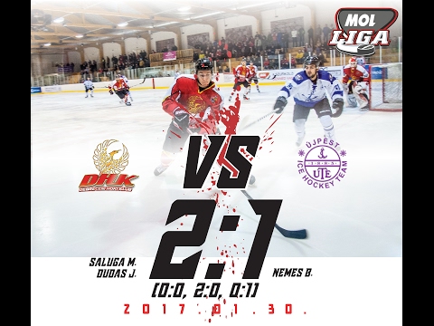 MOL207 Debreceni HK - UTE   2:1 (0:0, 2:0, 0:1) 2017.01.30