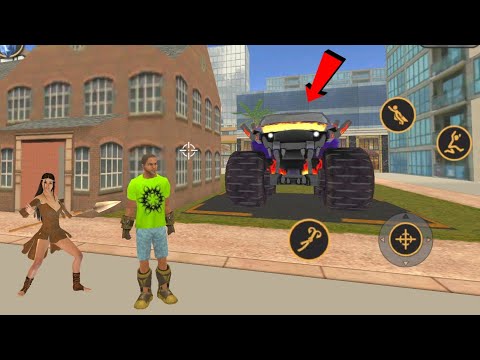 Vegas Crime Simulator (Vegas Hero With Monster Truck)Monster Truck on Army Base -Android Gameplay HD