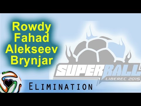 Rowdy, Fahad, Alekseev, Brynjar | Superball 2015 - Elimination Group 14
