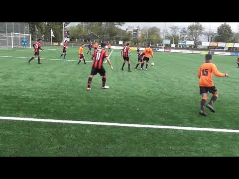 10 okt 20 EDO hfc JO19-1 - VV De Meern JO19-1 com 1-5 Doelpunt Jaap, assist Adnane (0-5)