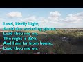 Lead, Kindly Light (Tune: Sandon - 3vv) [with lyrics for congregations]