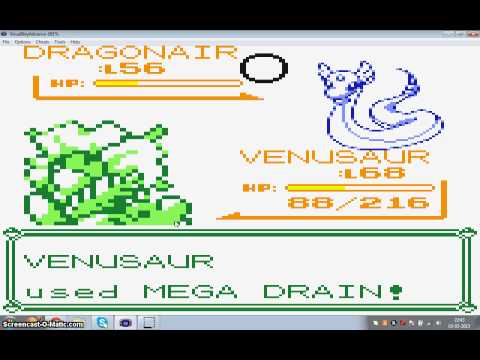 Pokemon yellow- Me vs Lance