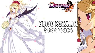 BRIDE ROZALIN ALL SKILL SHOWCASE: DISGAEA RPG JP