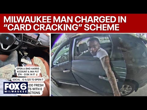 'Card cracking' scheme: Milwaukee man accused, already in prison | FOX6 News Milwaukee