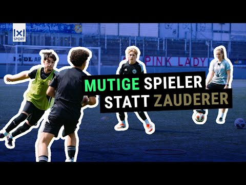 So trainierst du mutige Entscheidungen: Nesterball mit Melanie Fink #fussball #coaching