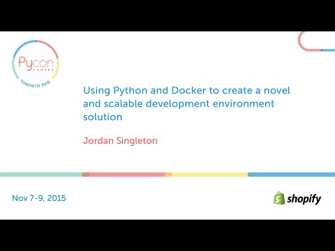 Using Python and Docker to create a novel and scalable development environment solution