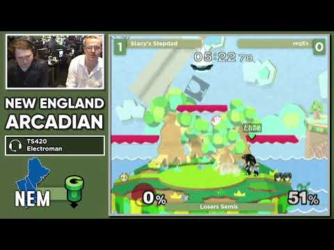 NE Melee Arcadian 10 - Stacy's Stepdad (Peach) vs. regEx (Marth) - SSBM LSF