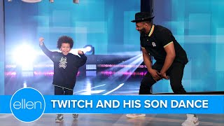 tWitch Dances with Son Maddox for Father's Day! video