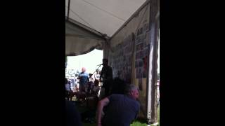 Strangers, Passenger, busking in the Guinness tent, Cambridge Folk Festival, 31st July 2011