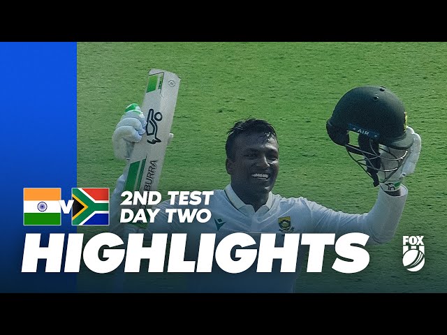 Superb ton pushes India to the brink 🫣I India v South Africa 2nd Test Day 2 Highlights I Fox Cricket