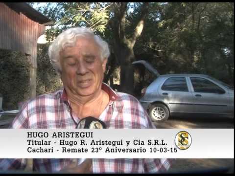 Nota Hugo Aristegui - Hugo R. Aristegui y Cia S.R.L. - Cachari. 10-03-15