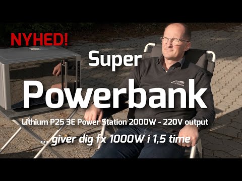 P25 Nødstrømsanlæg, batteridreven, 2 kW