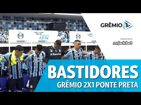 [BASTIDORES MrJack.bet] Grêmio 2x1 Ponte Preta (Campeonato Brasileiro Série B 2022)