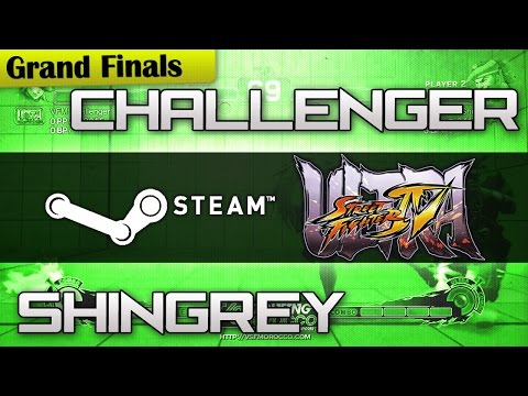 [Grand Finals] Shingrey vs VFM Challenger - USF4 Tournament #4 @Steam (720p/60fps)