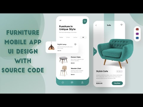 Furniture App Flutter UI Design  | Speed Code | 2022