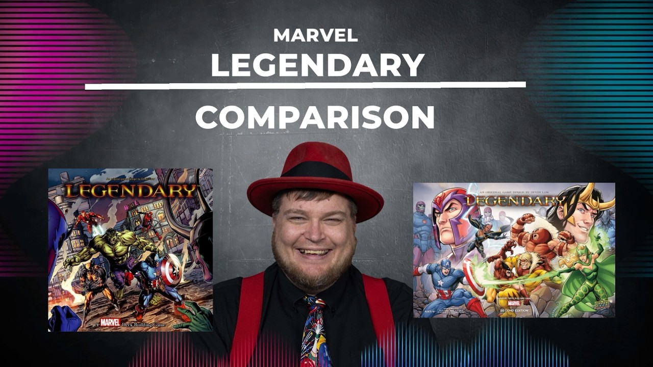 Marvel Legendary Comparison - with Tom Vasel