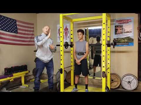 YouTube video about: How many squats should a 14 year old do?