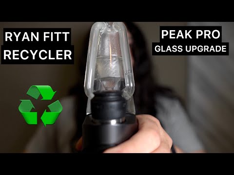 Puffco Peak Pro RYAN FITT RECYCLER Review ♻️ | Mighty Melts Rosin