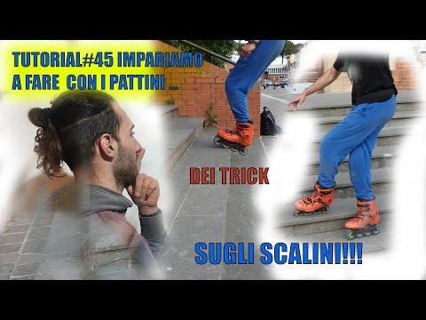 tutorial#45 freeskate impariamo a fare dei trick su uno scalino con i pattini
