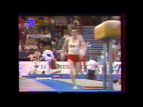 Marius GHERMAN (ROM) vault - 1994 Brisbane worlds AA