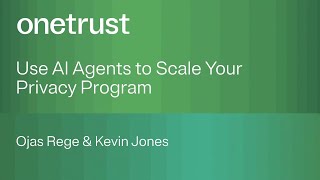 Use AI agents to scale your privacy program