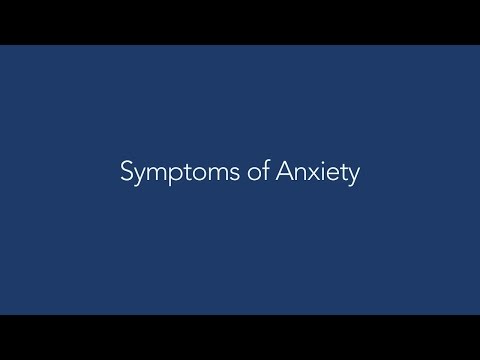 Symptoms of Anxiety
