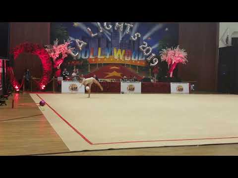 Katsiaryna Halkina BLR - Ball - Level 10 Senior - LA Lights 2019