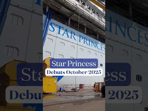Thumbnail for Big moment. Bold letters. Star Princess is nearly ready to shine. 🌟