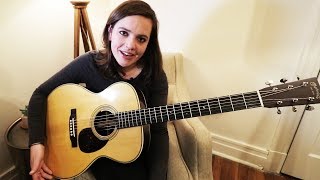 Video thumbnail for My new guitar... a gorgeous Martin OM-28e acoustic by Mary Spender