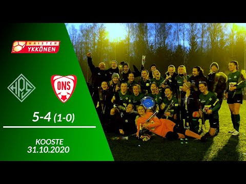 KOOSTE: HPS Naiset 5-4 ONS, 31.10. + haastattelu - HPS TV