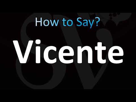 How to Pronounce Vicente (CORRECTLY!)