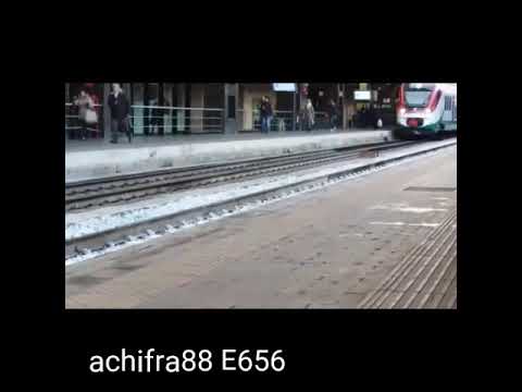 Partenza e arrivo Leonardo express ETR425 per fco aeroporto + minuetto in transito a Zagarolo!