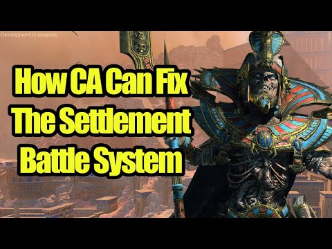 How CA Could Fix The Settlement Battle System - Total War Warhammer 3 - Immortal Empires
