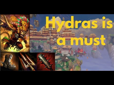 Hun Batz passive with hydras is beautiful | Smite: Joust (Full Gameplay)