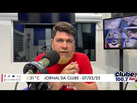 Jornal da Clube - 07/03/2025 - Edição do Almoço