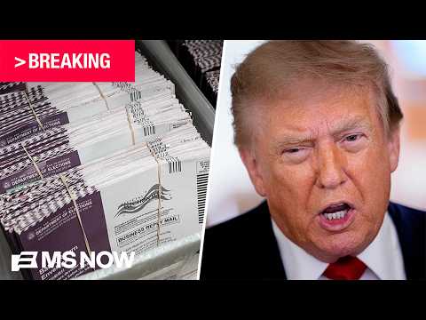 BREAKING: Trump asks Supreme Court to lift block on his VOTER SUPPRESSION push