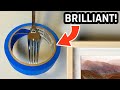 7 CLEVER Picture Hanging Tricks Everyone Should Know - LRN2DIY 7 CLEVER Picture Hanging Tricks Everyone Should Know