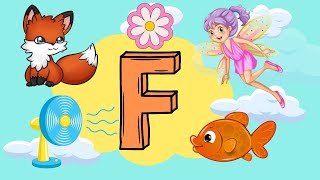 Words That Start with F | Words That Start with Letter F for Toddlers | Kids Learning Videos
