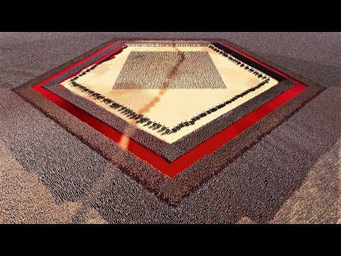 Shield Wall Army Vs 3,000,000 Zombies! - Ultimate Epic Battle Simulator 2