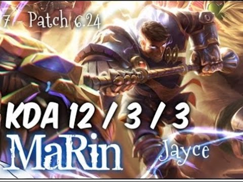 MaRin JAYCE vs RUMBLE Top   Patch 6 24 KR Ranked