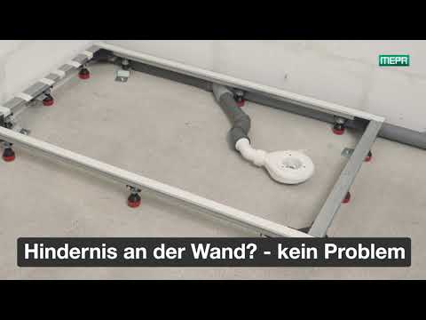 Hohe Flexibilität - MEPA Montagerahmen SF Mineralguss