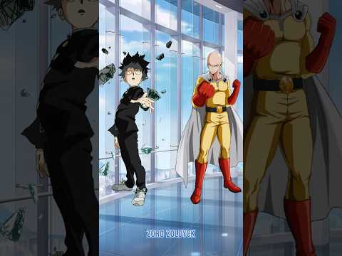 Mob vs One Punch Man || #whoisstrongest #mobpsycho100 #saitama #tatsumaki #onepunchman #shorts
