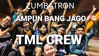 Download lagu AMPUN BANG JAGO | TIAN STORM_x_EVER SLKR | TML CREW Dance Fitness | ZUMBATRON Cover mp3