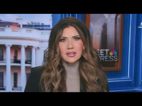 Kristi Noem IMPLICATES herself in CRIME on national TV