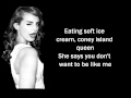 Carmen-Lana del rey lyrics 