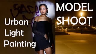 How to Light Paint a Model by the Beach- Many Tips and Techniques