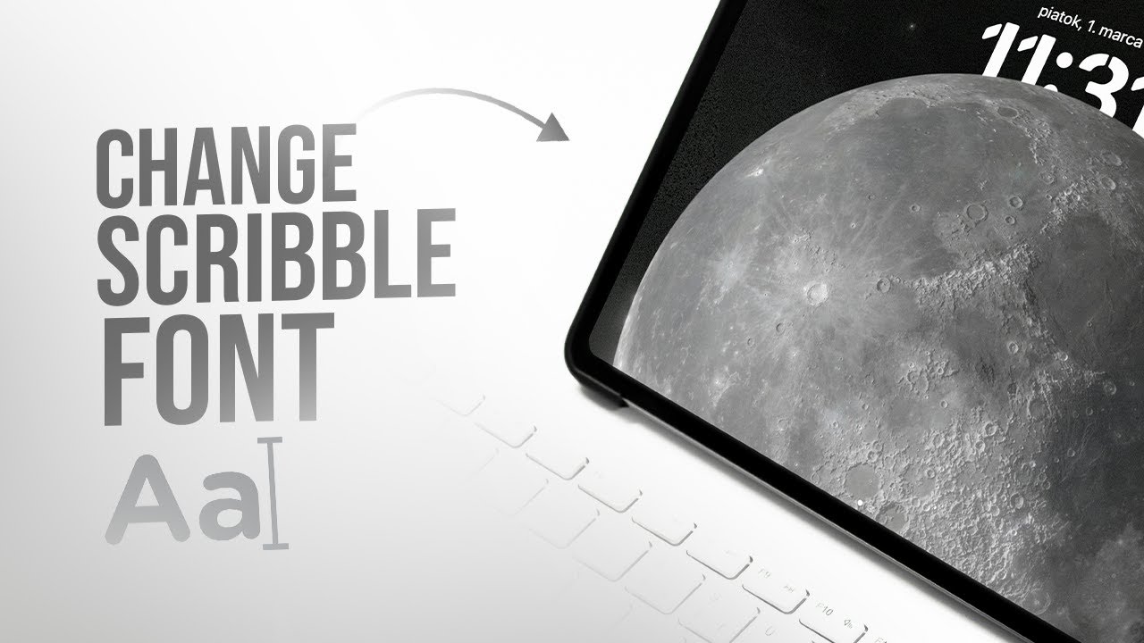 How to Change Scribble Font on iPad (tutorial)